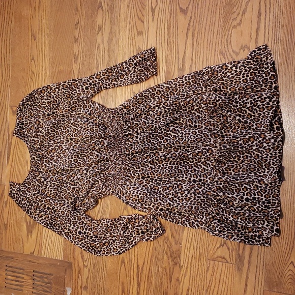 NWOT J Crew Leopard Dress - Picture 1 of 7